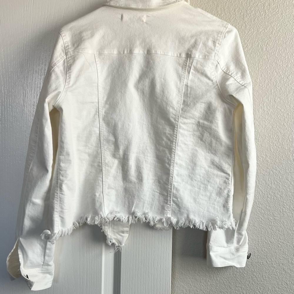 Cropped denim jacket - Picture 3 of 4
